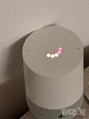 Google Home 1-во поколение – смарт колонка с оригинално захранване, снимка 6 - Смарт домашни устройства (Smart Home) - 56155842