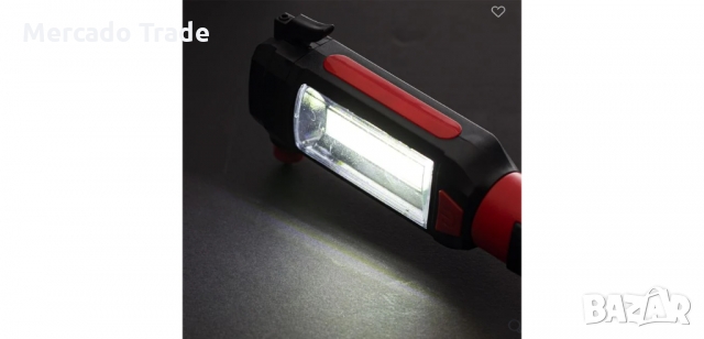 Многофункционален LED фенер със закачалка за закачане и магнит, снимка 3 - Друга електроника - 36068503