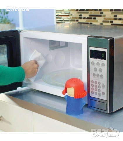 Почистващ уред за микровълнова фурна Angry mama, снимка 5 - Други - 52889195