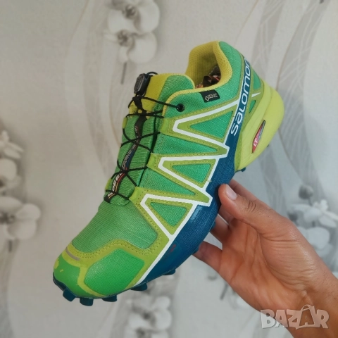 Salomon Speedcross 4 GTX номер 45 1/3 водоустойчиви туристически обувки / маратонки , снимка 4 - Маратонки - 51878130