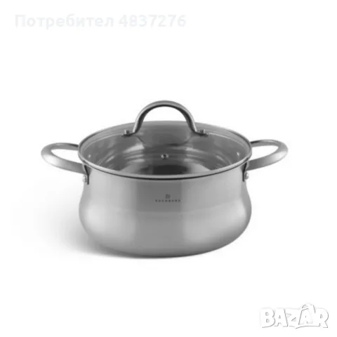 Комплект съдове за готвене от неръждаема стомана, снимка 5 - Съдове за готвене - 56138389