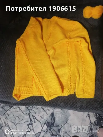 Ръчно плетена блуза , снимка 2 - Блузи с дълъг ръкав и пуловери - 49145866