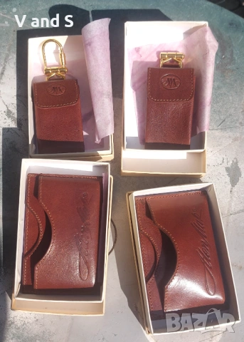 Калъфче за запалка и визитки 