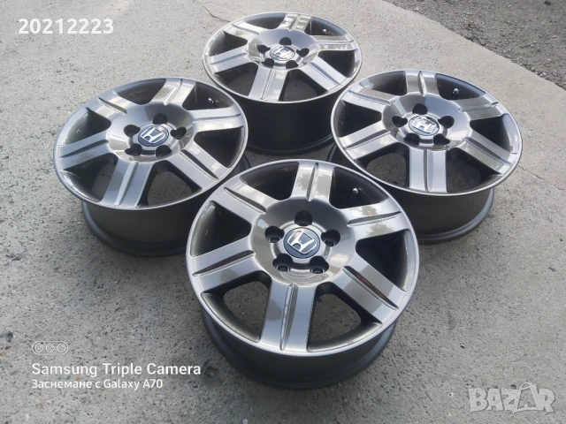 4 броя алуминиеви джанти за Honda CR-V 16, снимка 9 - Гуми и джанти - 51201771