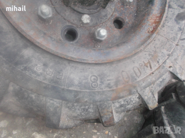 Гуми за "Болгар МБ-5" Тракия МФР-5БМ, снимка 3 - Градинска техника - 36283320