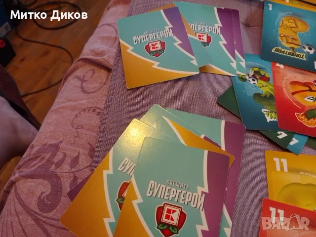 Свежите супергерои 74 карти детски нови, снимка 7 - Игри и пъзели - 53056906