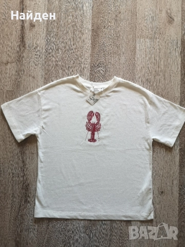 Дамска тениска Reserved, размер XS, снимка 6 - Тениски - 52345049