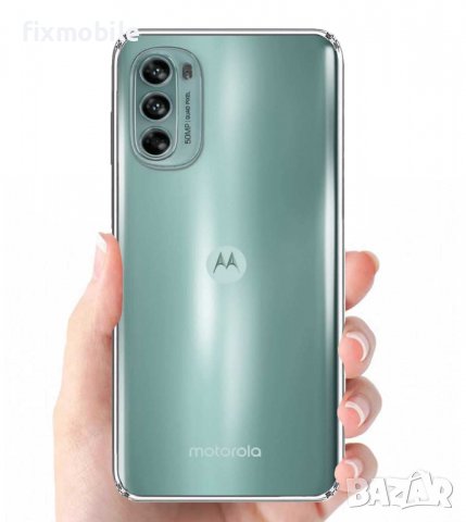 Motorola Moto G62 5G Прозрачен силиконов гръб/кейс, снимка 4 - Калъфи, кейсове - 40171850