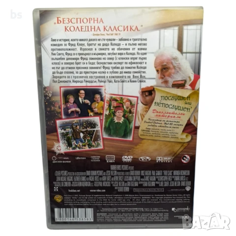 Фред Клаус DVD -R с Винс Вон , снимка 2 - DVD филми - 42534146