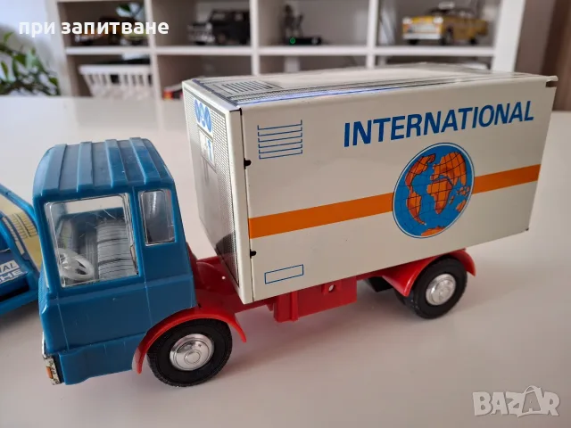 Стари соц играчки, кола и камион, снимка 4 - Аксесоари за велосипеди - 51074076