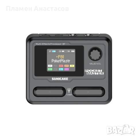 SONICAKE Pocket Master – портативен мултиефект процесор за китара/бас