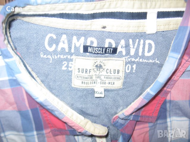 Риза CAMP DAVID  мъжка,3ХЛ, снимка 1 - Ризи - 41352436