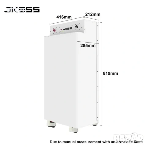 17kWh вертикална литиева батерия соларна система акумулатор solar lithium battery, снимка 5 - Друга електроника - 53111111