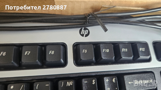 Клавиатура HP SK-2885, Black HU Keyboard, A клас, USB, снимка 2 - Друга електроника - 53582250