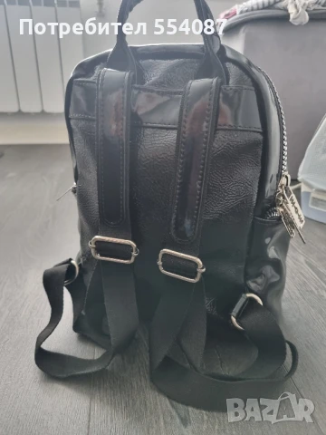 Нова Черна дамска раница , снимка 3 - Раници - 51421184