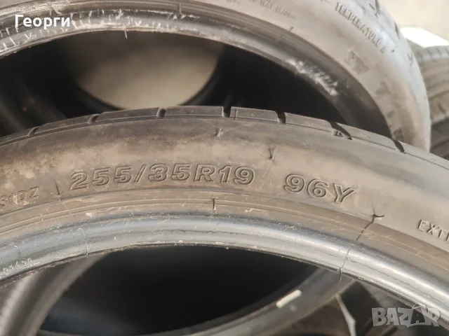 2бр. летни гуми 255/35/19 Bridgestone, снимка 3 - Гуми и джанти - 56153422