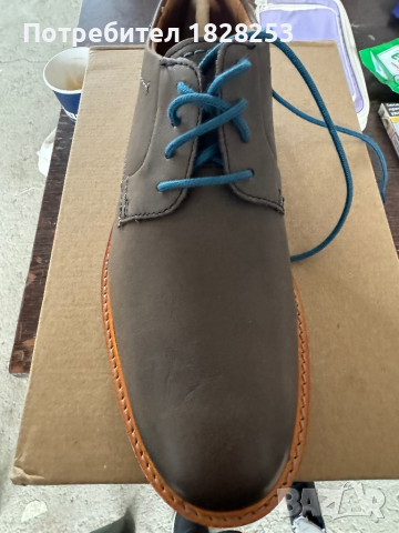 Мъжки официални обувки Clarks, снимка 4 - Официални обувки - 44839599