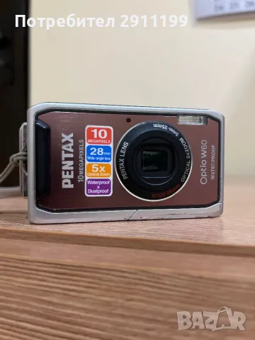 Водоустойчив фотоапарат Pentax 10Mp