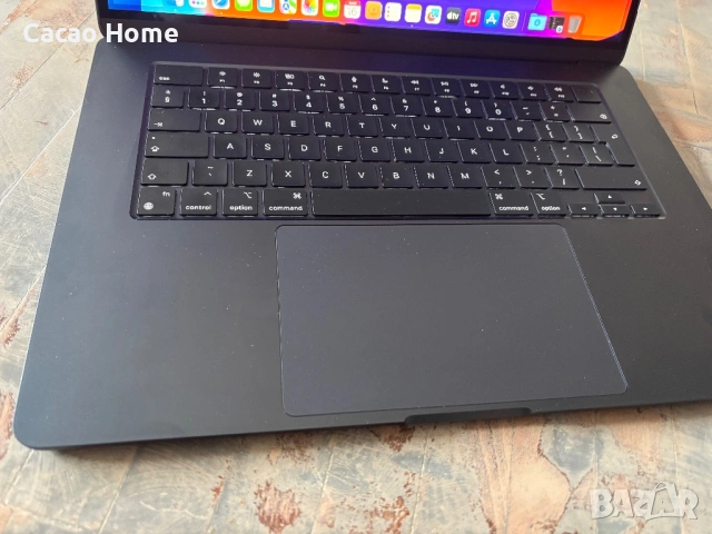 MacBook Air 15” M3 (2024) – Почти нов | 97% Батерия | Топ модел на Apple, снимка 2 - Лаптопи за работа - 53854261
