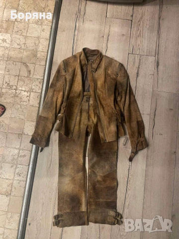 Продавам дамско яке, естествена кожа, снимка 3 - Комплекти - 19730559