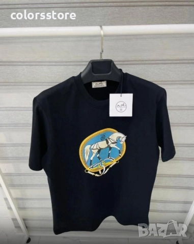 Мъжка тениска Hermes/IM237p, снимка 4 - Тениски - 51859728
