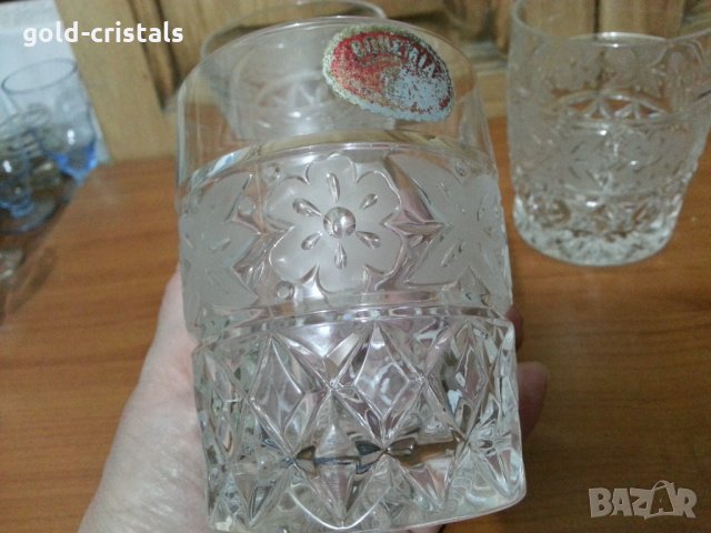 Кристални чаши Бохемия, снимка 2 - Антикварни и старинни предмети - 35859124