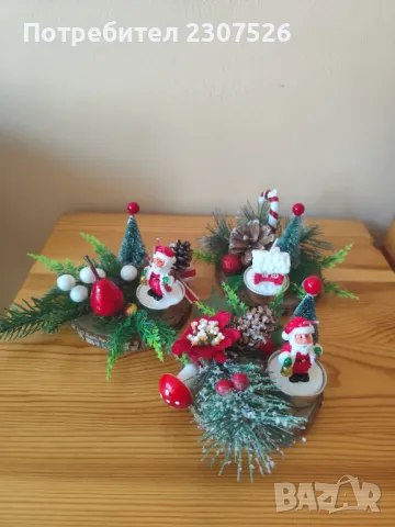 Коледни свещници , снимка 6 - Коледни подаръци - 48153721