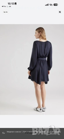 Дамска рокля с колан, снимка 5 - Рокли - 53284358