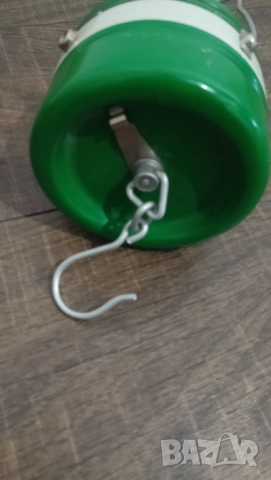 ретро къмпинг лампа преносима соц немска батерия крушка, снимка 4 - Антикварни и старинни предмети - 52636672