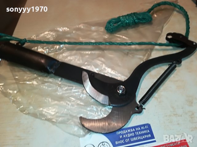 НОЖИЦА С ВЪЖЕ ЗА КЛОНИ-НОВА 3003231037, снимка 4 - Градински инструменти - 40189705