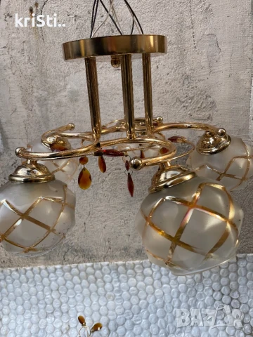 Czech Preciosa Boxemia,полилеи аплици, снимка 9 - Лампи за таван - 50454956