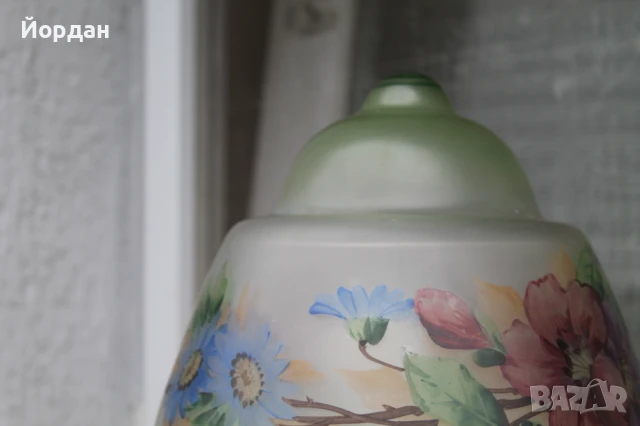 Стара настолна лампа, снимка 5 - Настолни лампи - 50461983