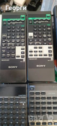 Дистанционни Sony-DAT,CD,MD,Tape,VHS..., снимка 2 - Дистанционни - 48600698