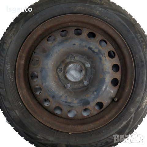 Стоманени джанти 5x110 с гуми R15 Opel Meriva A 2003-2010 ID: 120662, снимка 2 - Гуми и джанти - 44257346