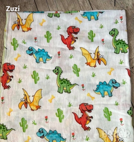 Пелени от органичен памук, муселин, снимка 3 - Спално бельо и завивки - 53402520