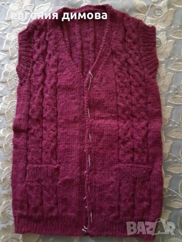 Плетени детски елечета , снимка 6 - Детски пуловери и жилетки - 41866878