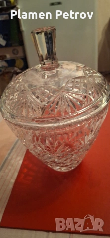Кристална бонбониера/ръчна изработка/