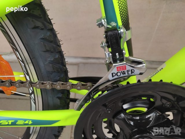 Продавам колела внос от Германия юношески велосипед 24 EVEREST 24 цола преден амортисьор, снимка 16 - Велосипеди - 39372635