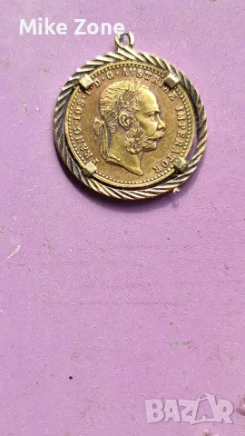 Монета Австрия 1 Ducat of Franz Joseph I, снимка 2 - Нумизматика и бонистика - 55935822