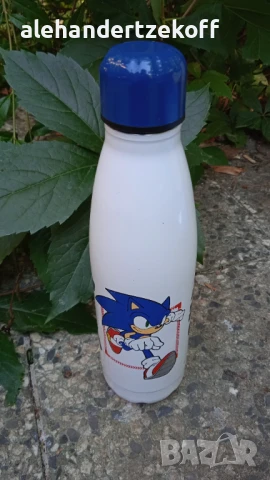 Бутилка за вода Fizz Creations Games: Sonic the Hedgehog - Sonic, снимка 9 - Други - 51342556