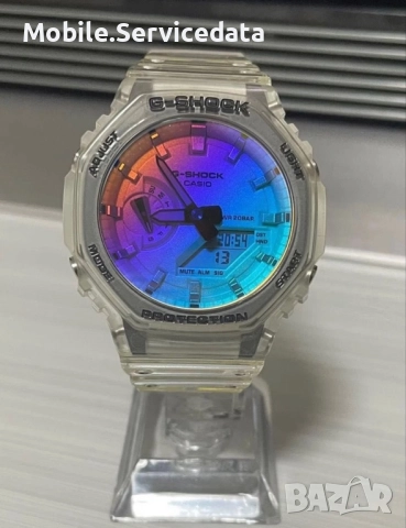 Casio G-Shock GA-2100 – като нов, с кутия и документ