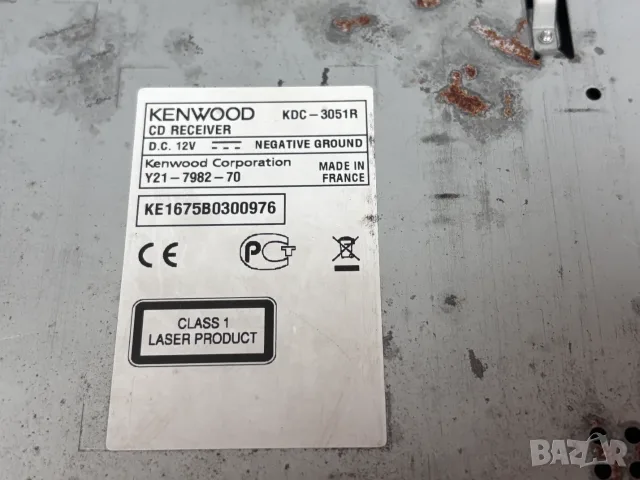 Автомобилен CD плейър с радио Kenwood KDC-3051R, снимка 12 - Аксесоари и консумативи - 55788387