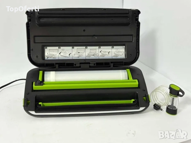 Уред за вакуумиране FoodSaver FFS016X-01, 1 скорост, 28 см Вграден нож