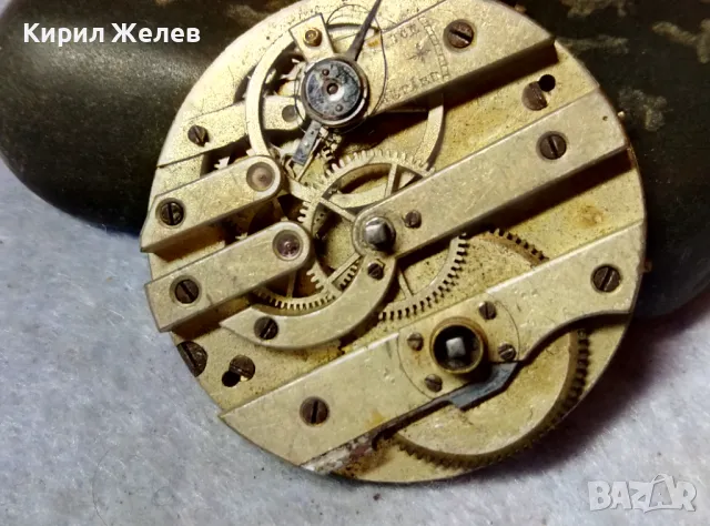 МЕХАНИЗЪМ от СТАР РЯДЪК КОЛЕКЦИОНЕРСКИ ШВЕЙЦАРСКИ ДЖОБЕН ЧАСОВНИК 49703, снимка 3 - Антикварни и старинни предмети - 48618759