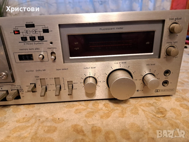 Продавам триглав дек Technics M 63, снимка 3 - Декове - 53121954