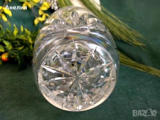Кристална ваза разкош, снимка 6 - Вази - 52797772