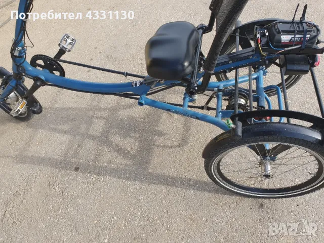 триколка Phautec електрически велосипед , снимка 3 - Велосипеди - 49490405