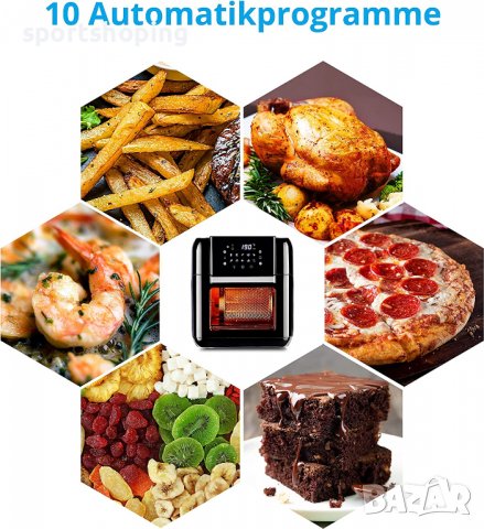 фритюрник с горещ въздух Medion MD10072, снимка 5 - Фритюрници - 39009471