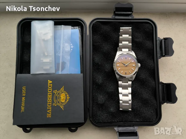 ADDIESDIVE 36mm часовник, снимка 2 - Мъжки - 56289118