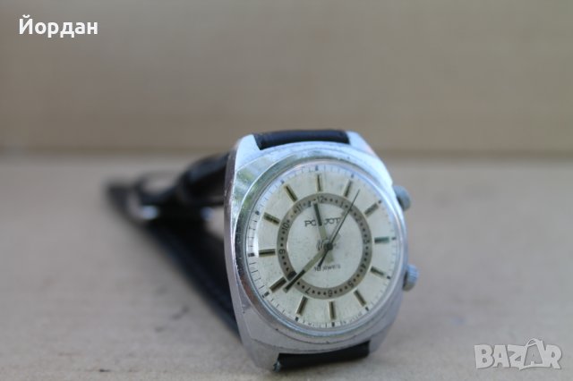 СССР мъжки часовник ''Полет'' ''Звънец'', снимка 2 - Мъжки - 42462117